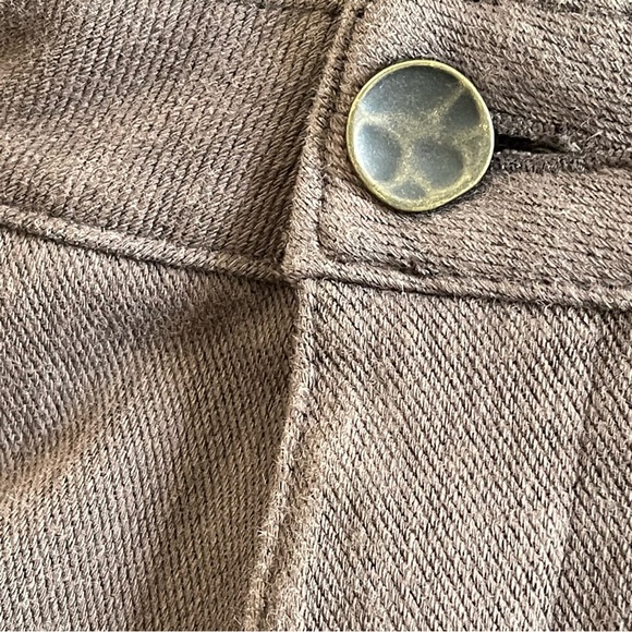 ColdWater Creek Chocolate Brown Natural Fit Stretch 5-Pocket Jeans Size 16 P - Picture 4 of 12